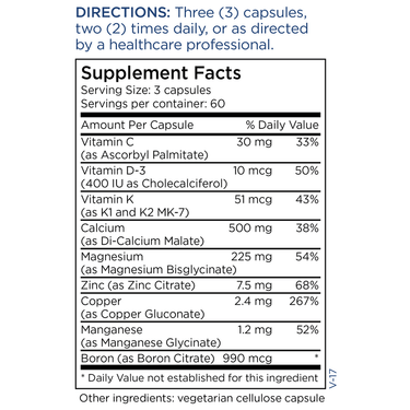 Rebuild® Bone Health Support * Metabolic Maintenance Supplement - Conners Clinic